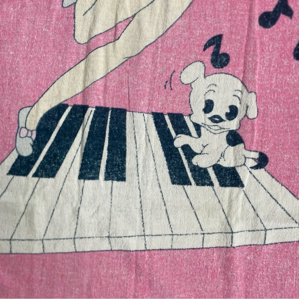 Vintage 1986 Pink Betty Boop Graphic Beach Towel Retro Vacation Girlhoodcore